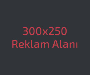 300x250 Reklam Alani